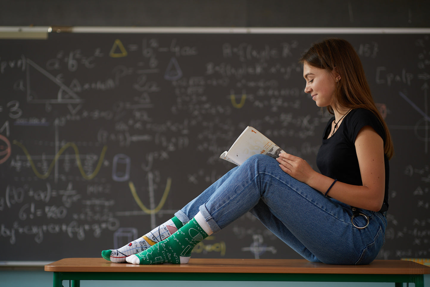 Lehere Socken, Lehrerin Socken, Motivsocken, bunte Socken, Geschenkidee für Lehrkräfte.