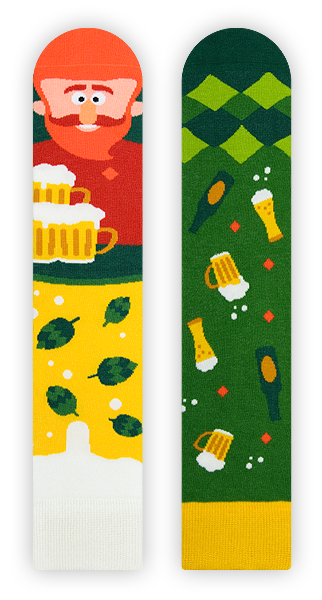 Bier Socken, Oktoberfest Socken, Motivsocken, Themensocken, Geschenkidee für Biertrinker.