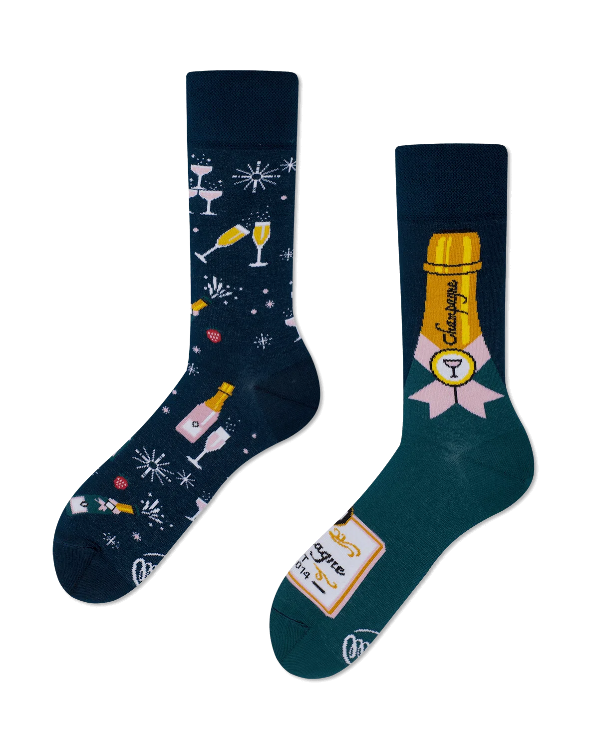 Champagner Socken, Motivsocken oder weitere Themensocken auf Sockeläuft.de