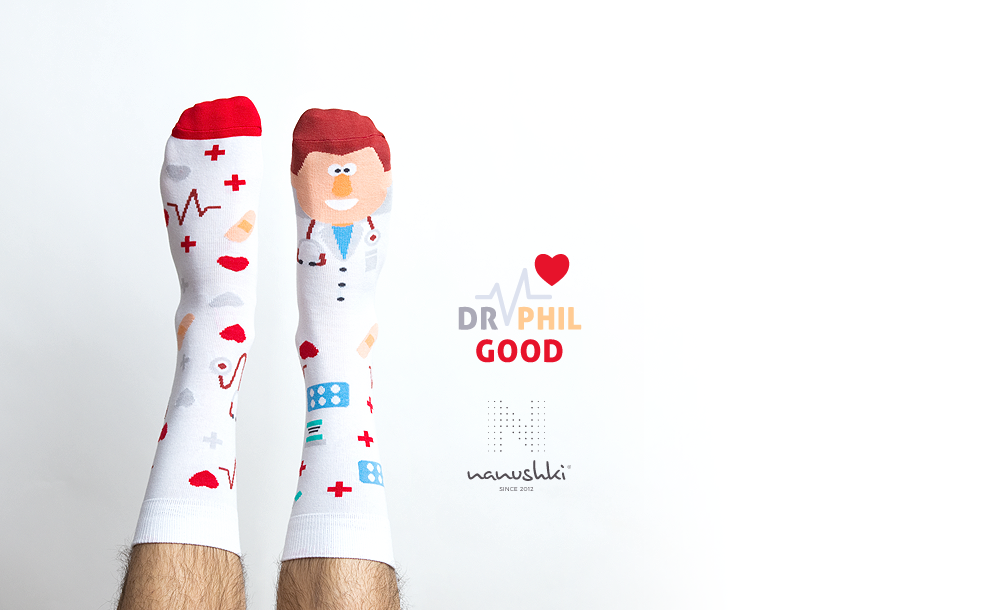 Arztsocken, Doktor Socken, Motivsocken oder weitere Themensocken auf Sockeläuft.de