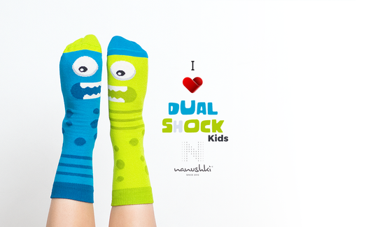 Kindersocken, Monster Socken für Kinder, Motivsocken für Kinder.