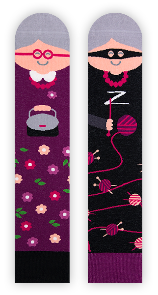 Oma Socken, Geschenk für Oma, Motivsocken, Themensocken, Geschenkidee zum Muttertag.