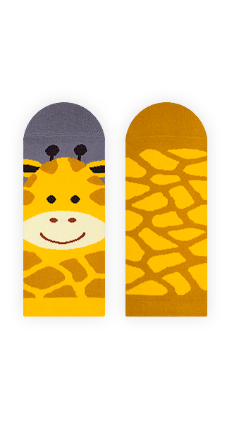 Sneakersocken, Giraffen Sneakersocken, Motivsocken, Themensocken.