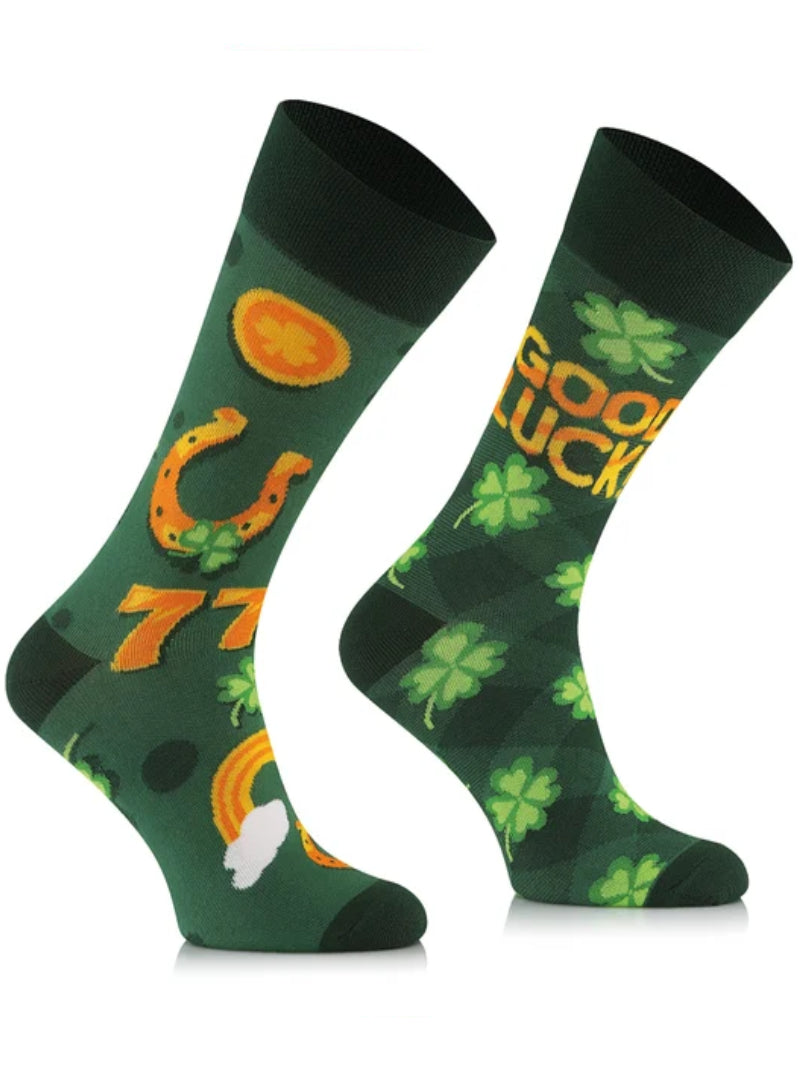 Glücks Socken, Kleeblatt Socken, Motivsocken oder weitere Themensocken auf Sockeläuft.de