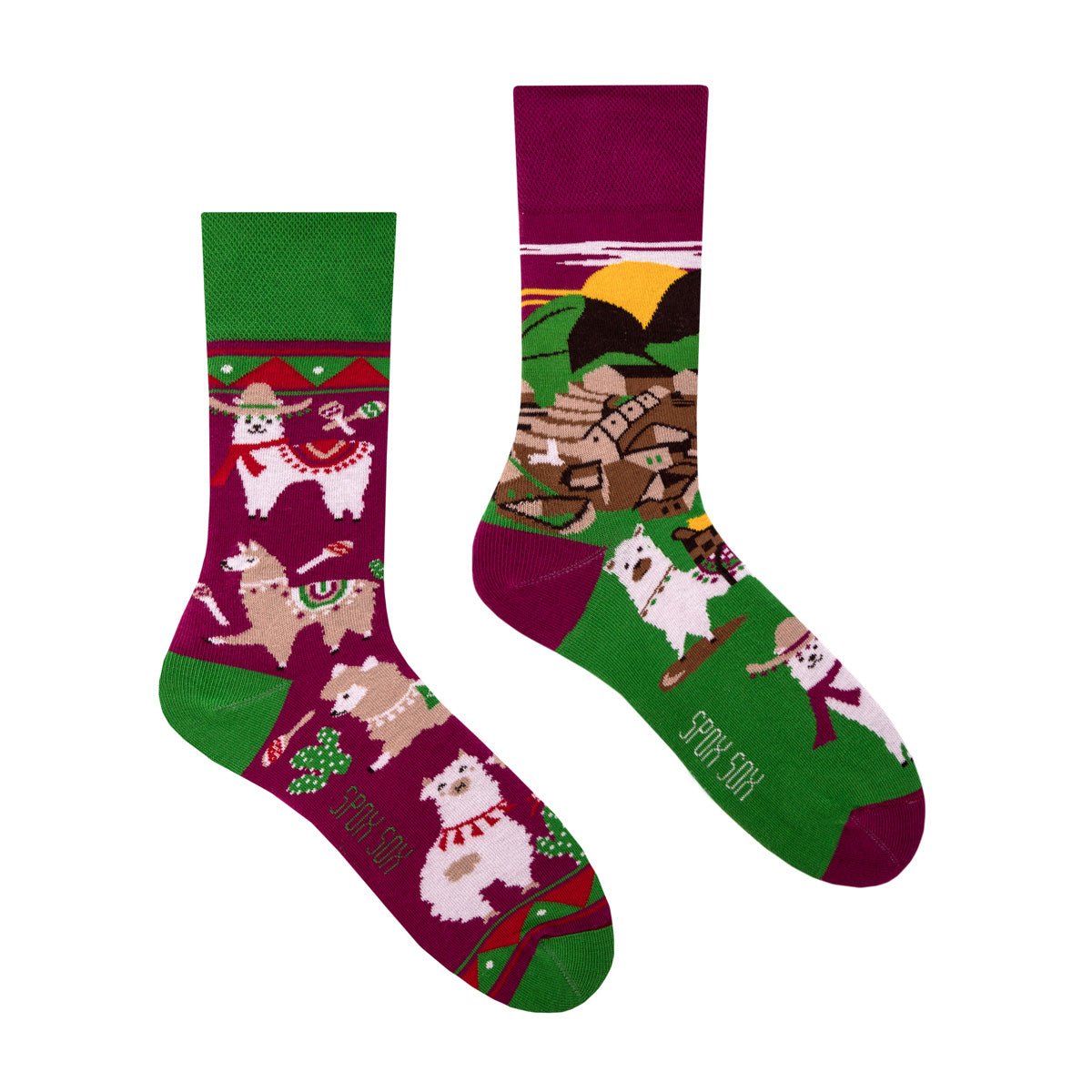 Lama Socken, Motivsocken, bunte Socken, Geschenkidee für Tierpflegerin.