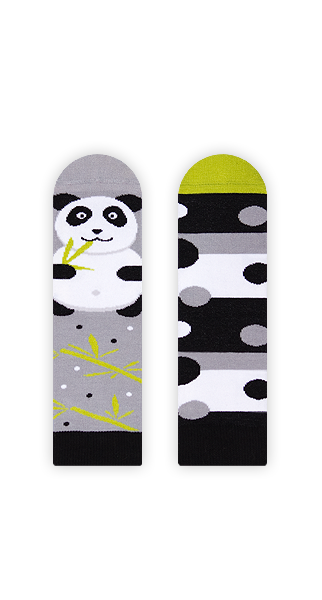 Kindersocken, Panda Socken für Kinder, Motivsocken für Kinder.