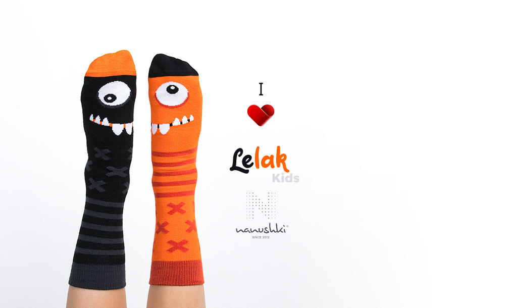 Kindersocken, Monster Socken für Kinder, Motivsocken für Kinder.
