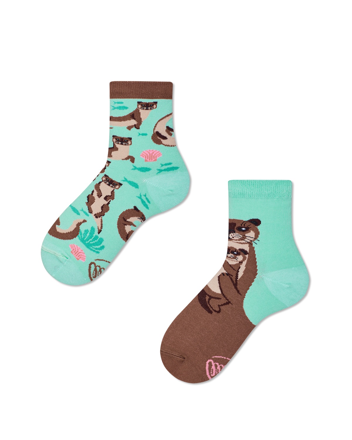Otter Kindersocken, Motivsocken für Kinder, Geschenkidee für Jungs und Mädchen.
