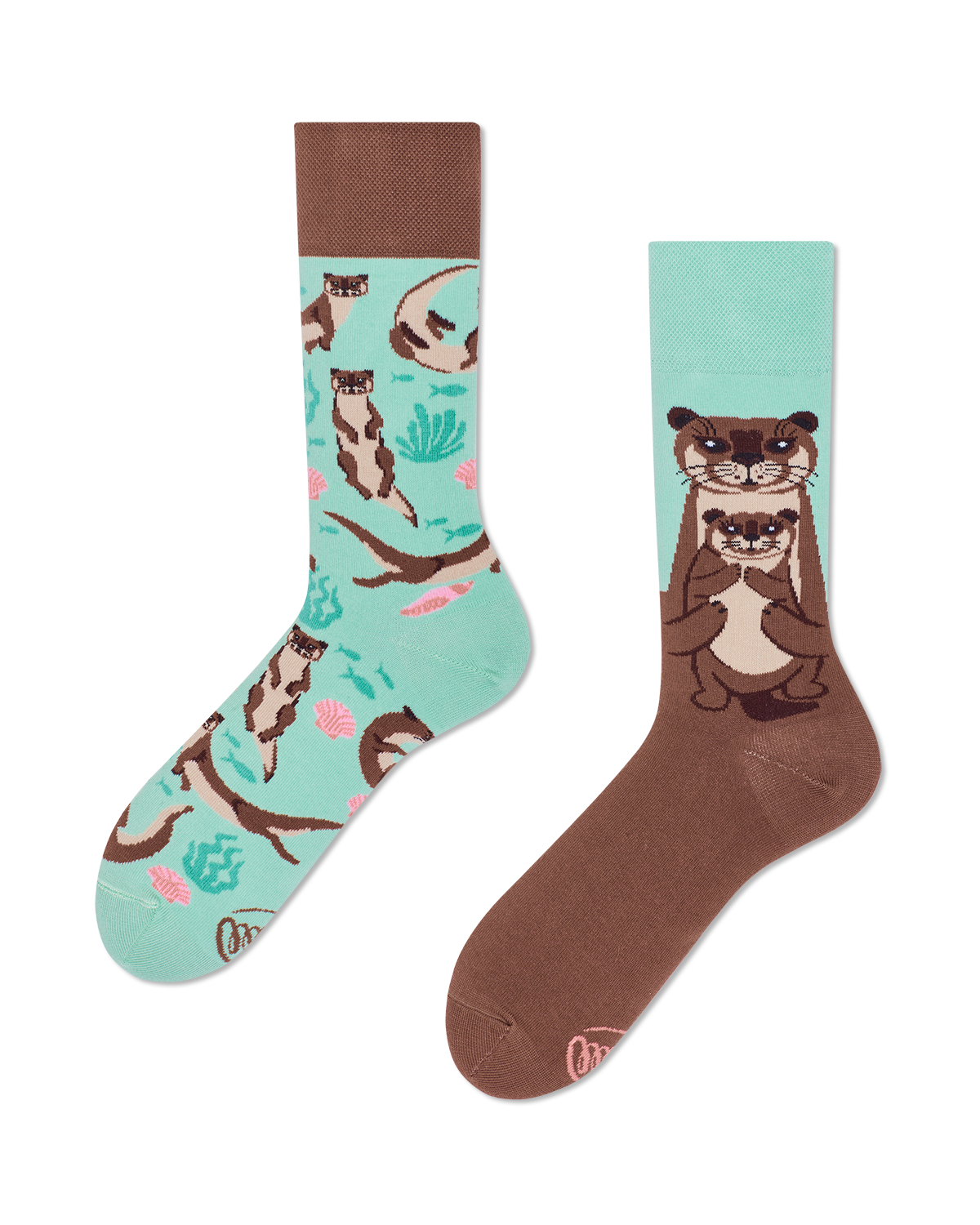 Otter Socken, Socken mit Tiermotiven, Motivsocken, Themensocken, Geschenkidee für Tierpflegerin.