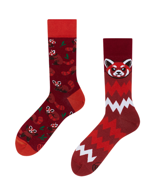 Panda Socken, Pandabär Socken, Socken mit Tiermotiven, Motivsocken, Themensocken, Geschenkidee für Tierpflegerin.