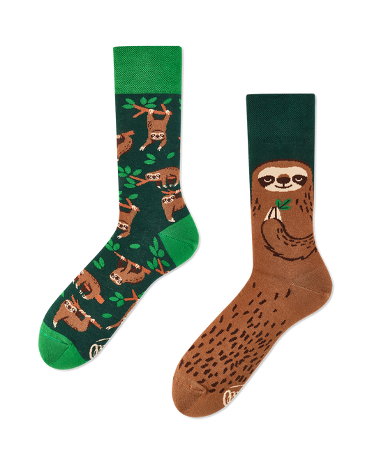 Faultier Socken, Socken mit Tiermotiven, Motivsocken, Themensocken, Geschenkidee für Tierpfleger.
