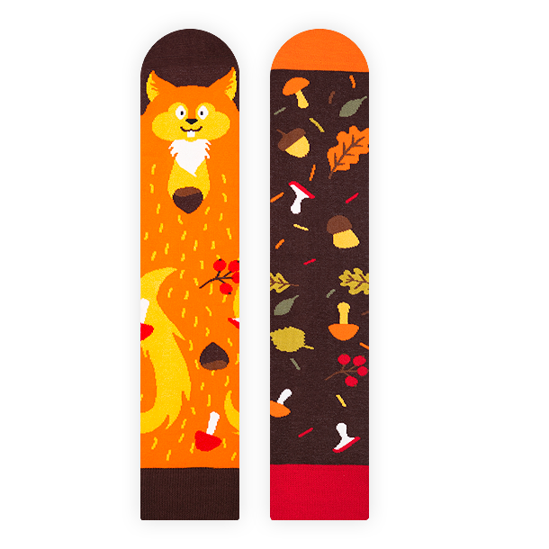 Eichhörnchen Socken, Nuss Socken, Socken mit Tiermotiven, Themensocken, Motivsocken, Geschenk für Tierpflegerin oder Tierärztin.
