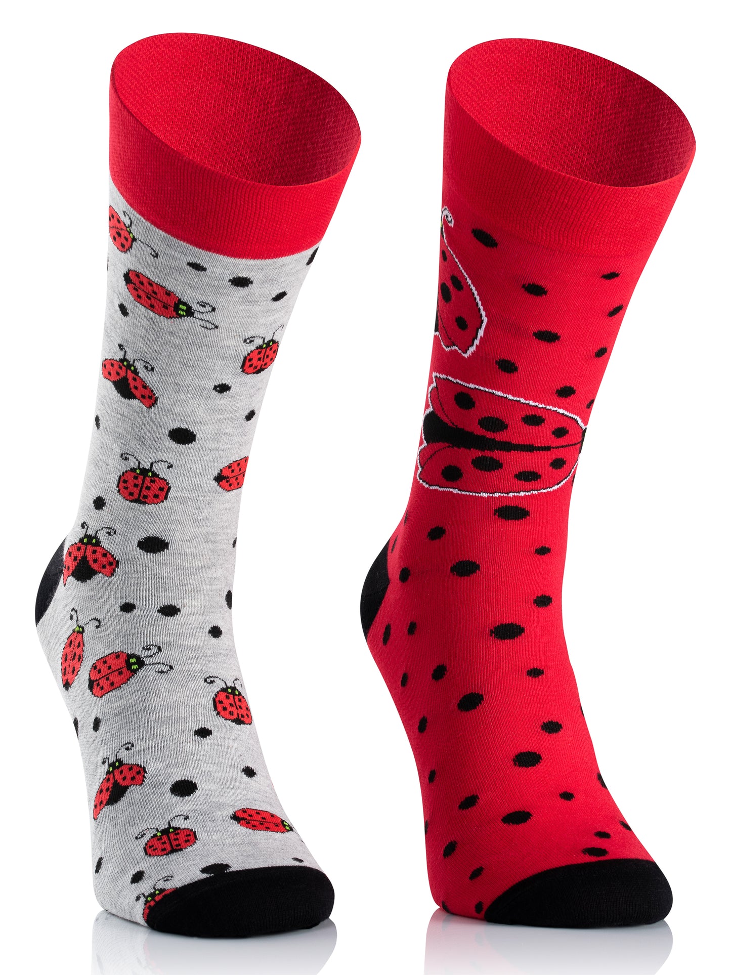 Marienkaefer Socken, Motivsocken oder weitere Themensocken auf Sockeläuft.de