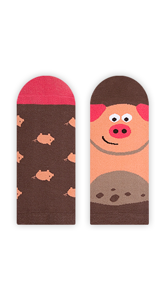 Sneakersocken, Schweine Sneakersocken, Motivsocken, Themensocken.