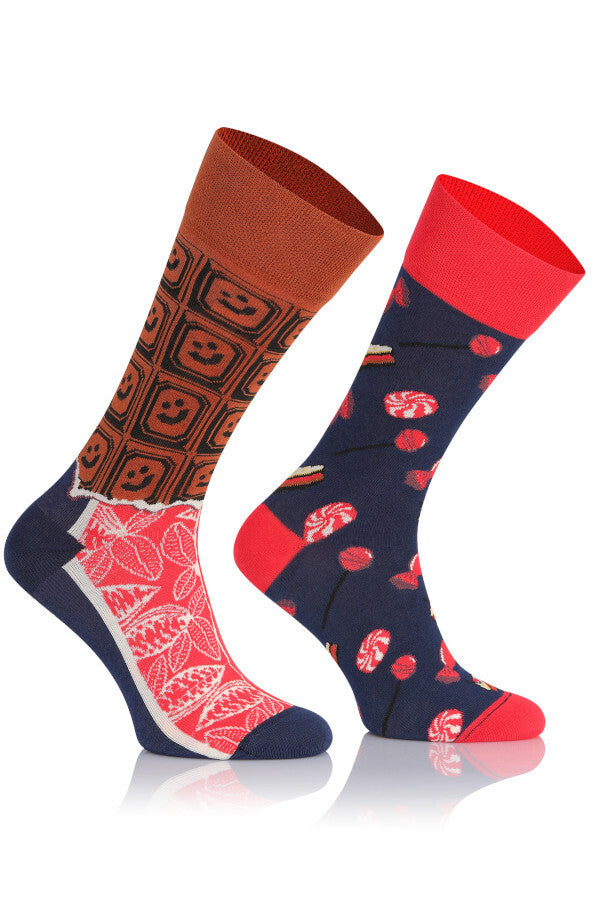 Schokoladen Socken, Motivsocken oder weitere Themensocken auf Sockeläuft.de