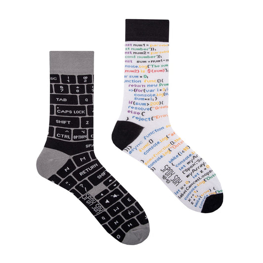 IT Socken, Motivsocken, bunte Socken, Geschenkidee für Informatiker.