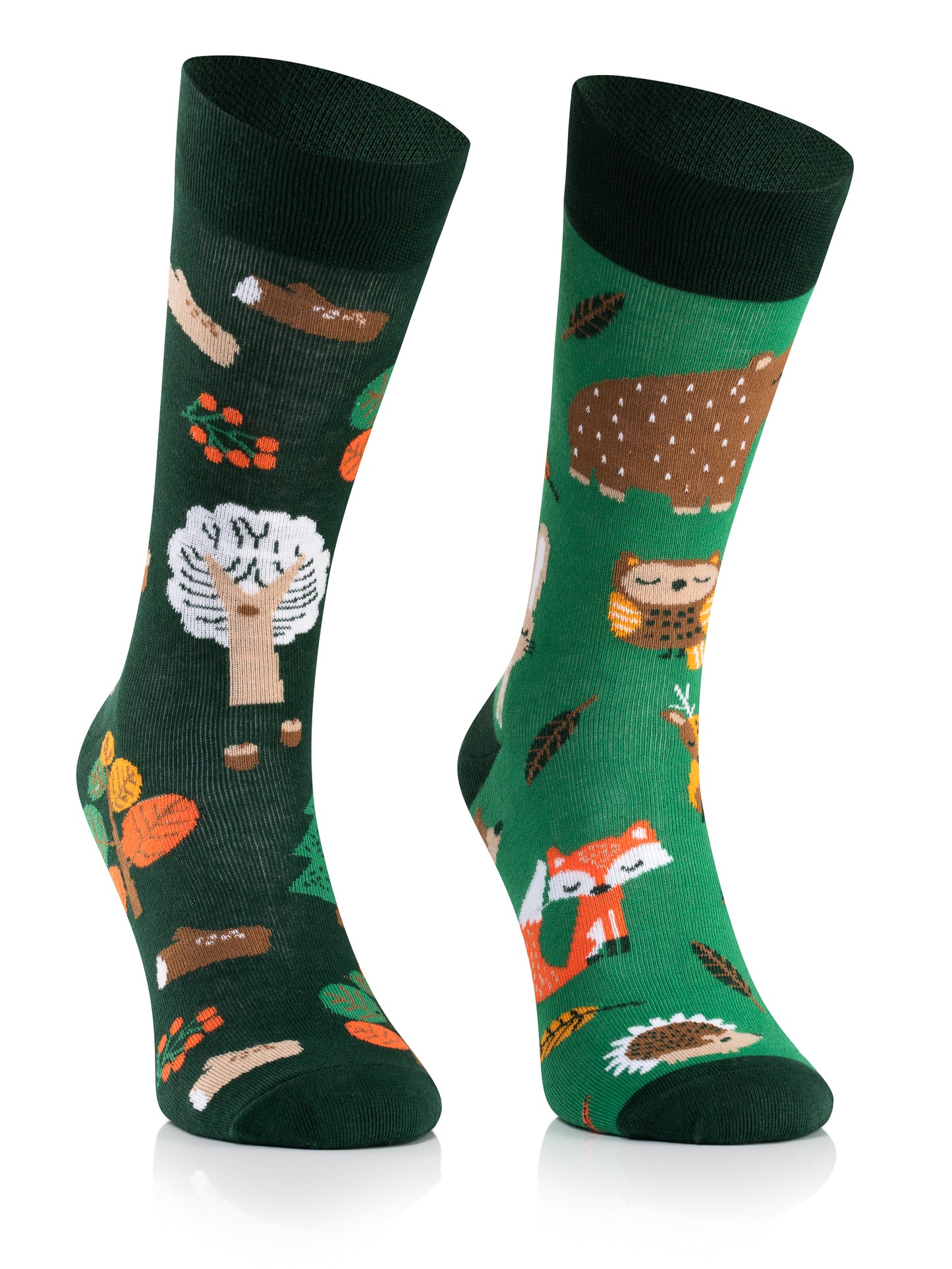Socken mit Waldtieren, Motivsocken oder weitere Themensocken auf Sockeläuft.de