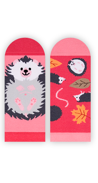 Sneakersocken, Igel Sneakersocken, Motivsocken, Themensocken.