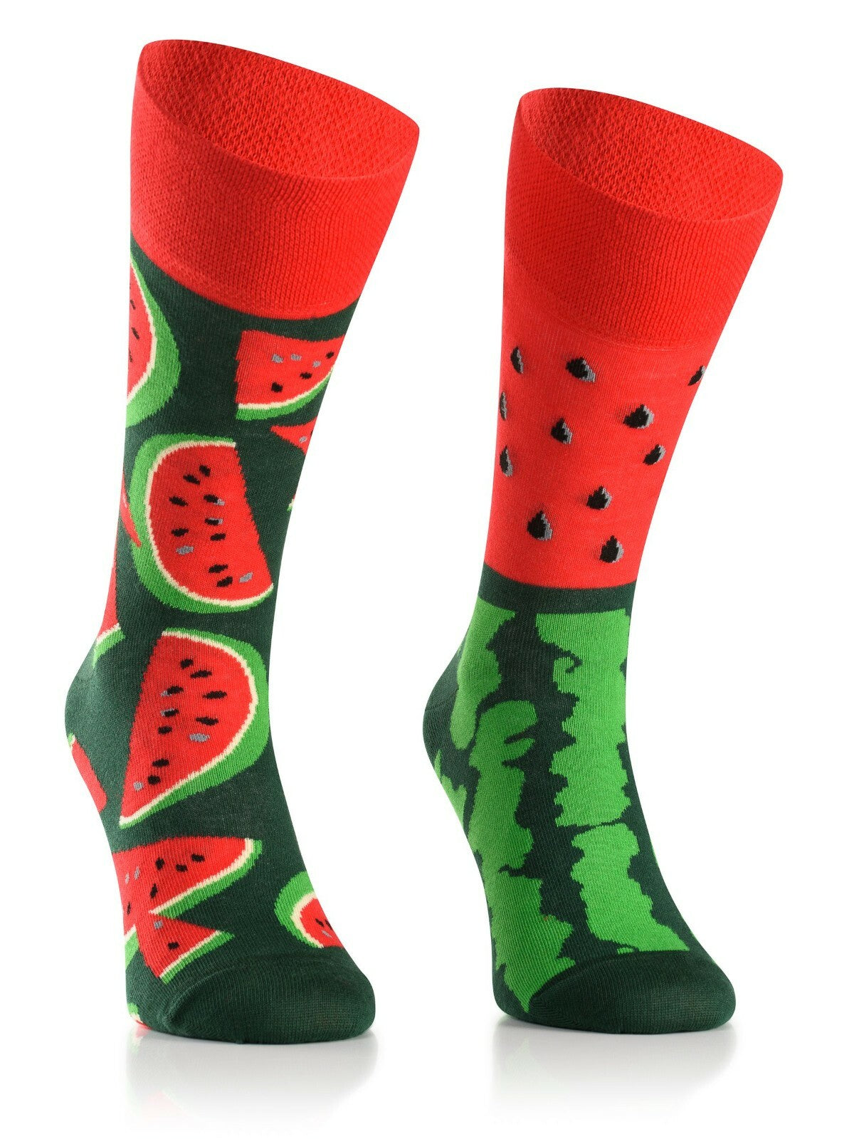 Wassermelonen Socken, Motivsocken, Themensocken, Geschenkidee für Obsthändlerin