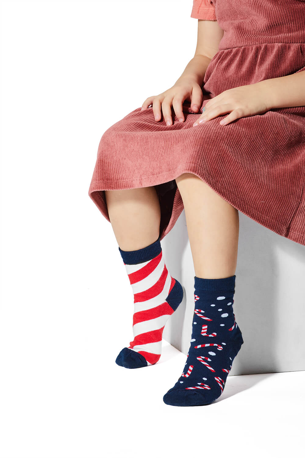 Weihnachtssocken für Kinder, oder weitere Motivsocken für Kinder auf Sockeläuft.de
