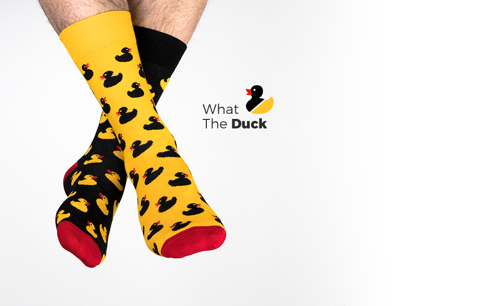 Enten Socken, Quietscheentchen Socken, Themensocken, Motivsocken, Partnersocken.