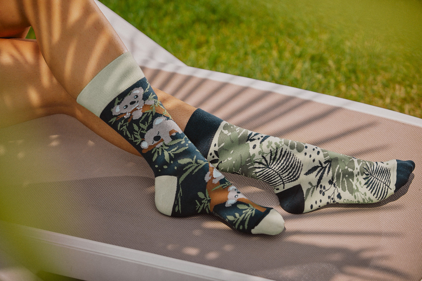 Koalabär Socken, Koala Socken, Motivsocken, bunte Socken, Geschenkidee für Tierpflegerin.