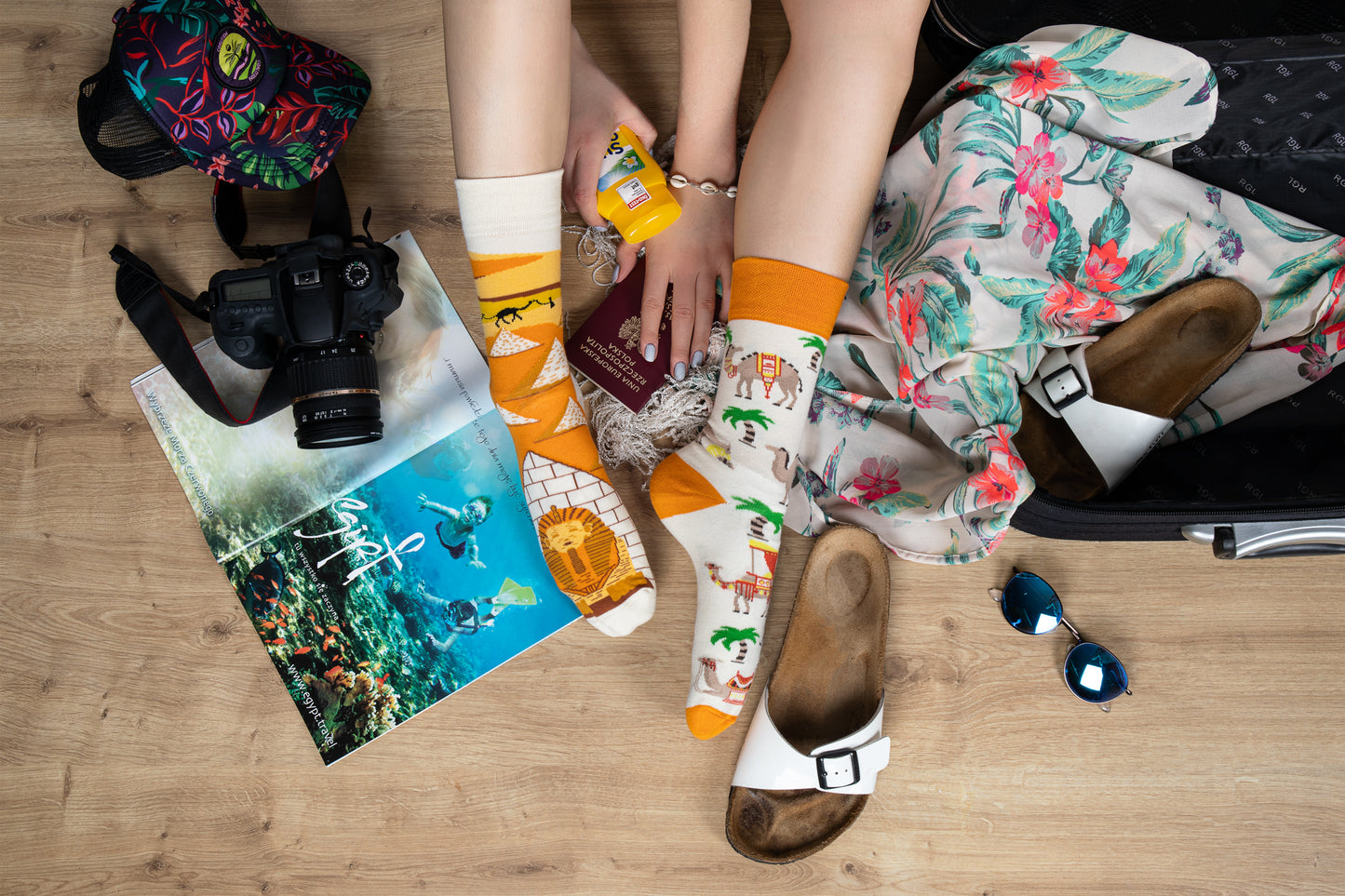 Kamel Socken, Ägypten Socken, Swings Socken, Motivsocken, bunte Socken, Geschenkidee für Ägypten Fans.