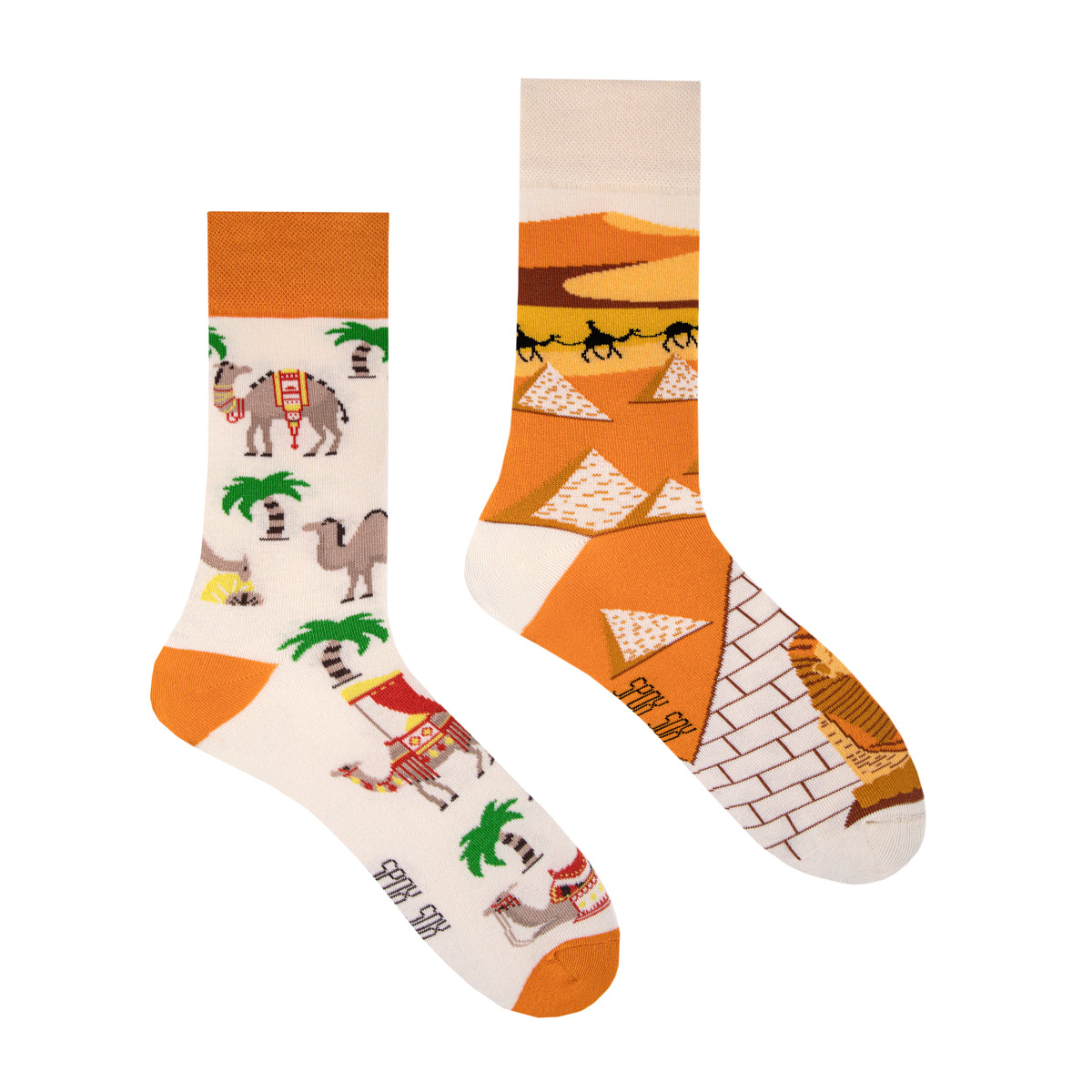Kamel Socken, Ägypten Socken, Swings Socken, Motivsocken, bunte Socken, Geschenkidee für Ägypten Fans.