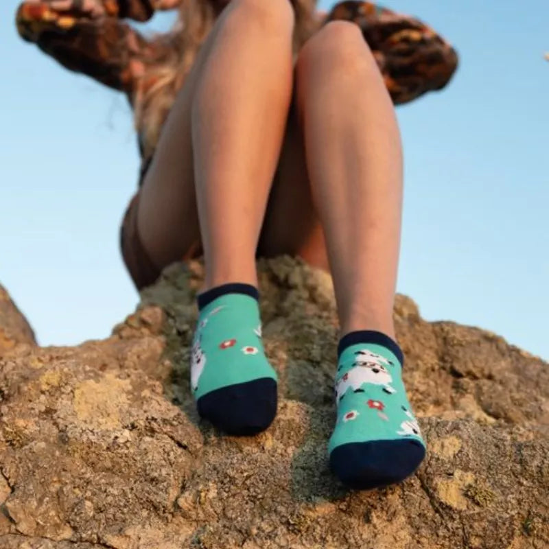 Alpaka Socken, Sneakersocken, Motivsocken oder weitere Themensocken auf Sockeläuf.de