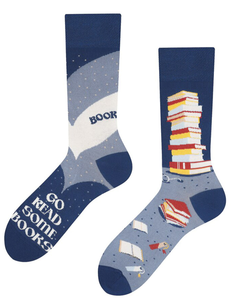 Bücher Socken, Motivsocken oder weitere Themensocken auf Sockeläuft.de