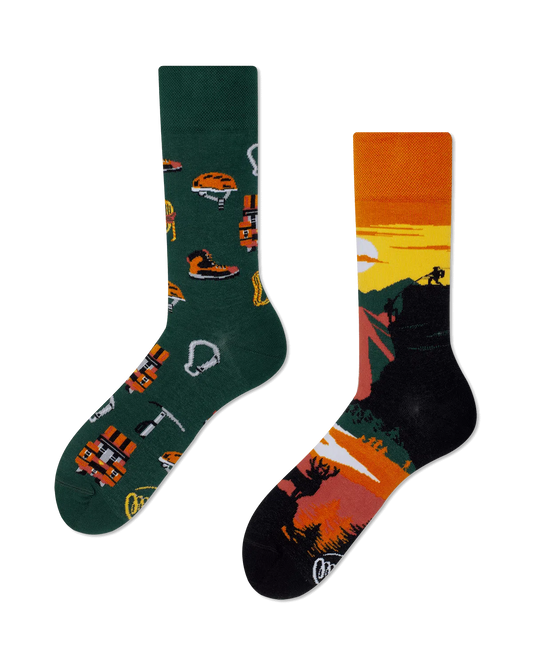 Bergsteiger Socken, Motivsocken oder weitere Themensocken auf Sockeläuft.de