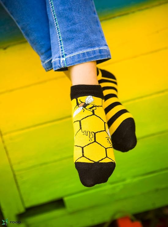 Bienen Socken, Sneakersocken, Motivsocken oder weitere Themensocken auf Sockeläuft.de