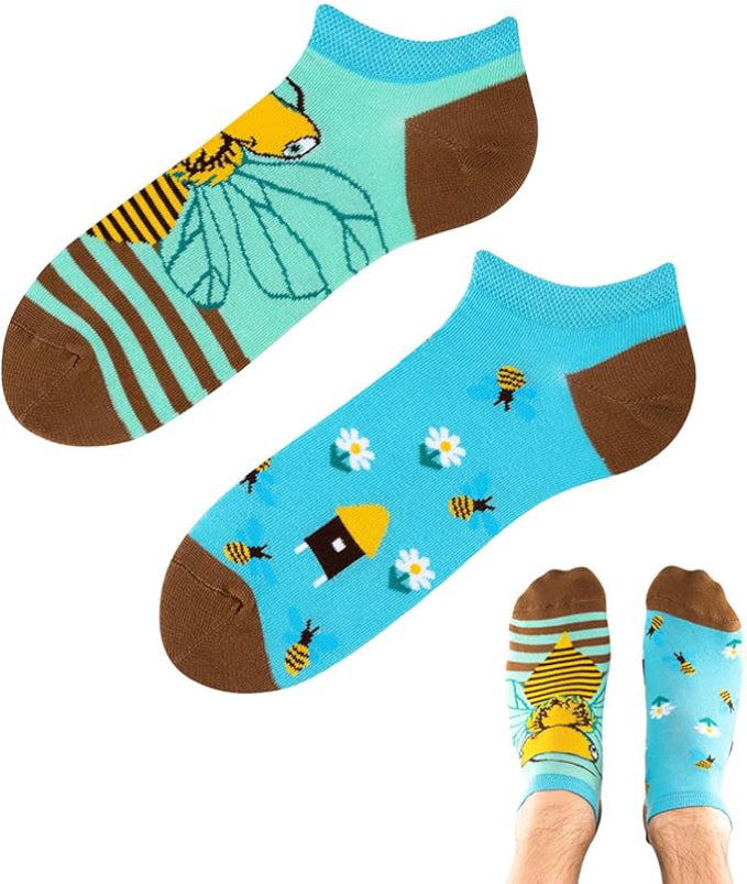 Bienen Socken, Sneakersocken, Motivsocken oder weitere Themensocken auf Sockeläuft.de