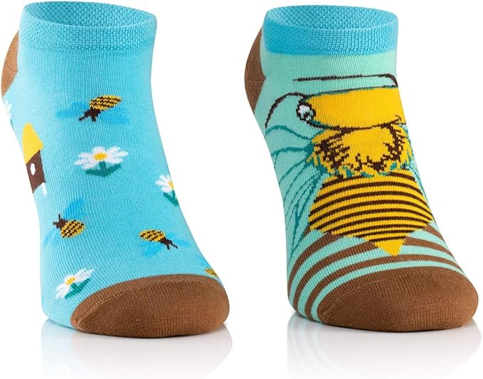Bienen Socken, Sneakersocken, Motivsocken oder weitere Themensocken auf Sockeläuft.de