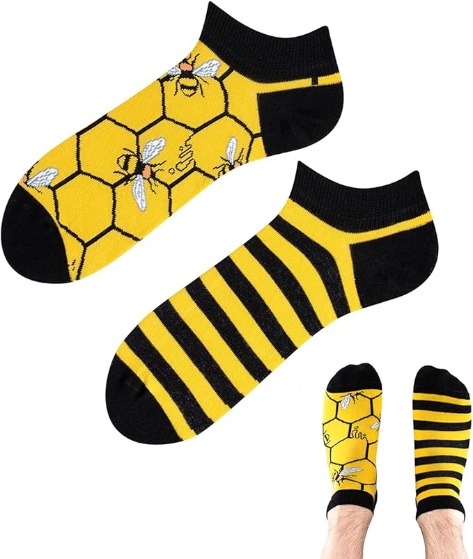 Bienen Socken, Sneakersocken, Motivsocken oder weitere Themensocken auf Sockeläuft.de