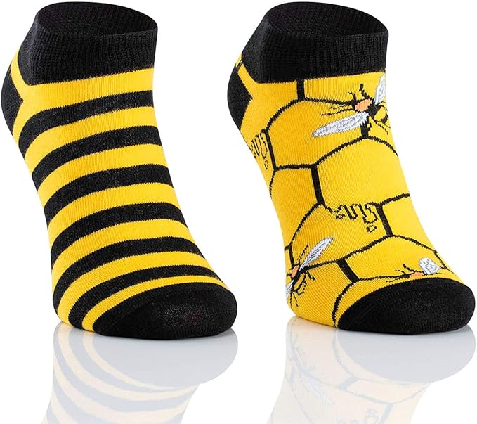 Bienen Socken, Sneakersocken, Motivsocken oder weitere Themensocken auf Sockeläuft.de