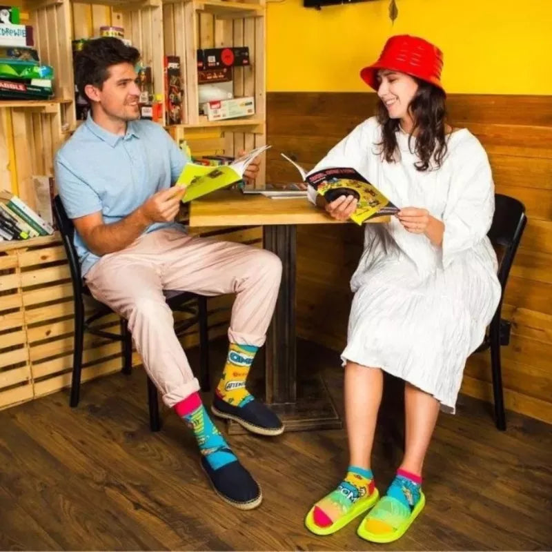 Comic Socken, Sneakersocken, Motivsocken oder weitere Themensocken auf Sockeläuft.de