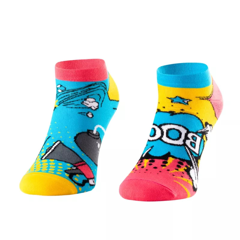 Comic Socken, Sneakersocken, Motivsocken oder weitere Themensocken auf Sockeläuft.de