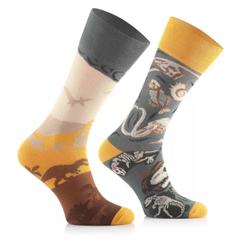 Dino Socken, Motivsocken oder weitere Themensocken auf Sockeläuft.de