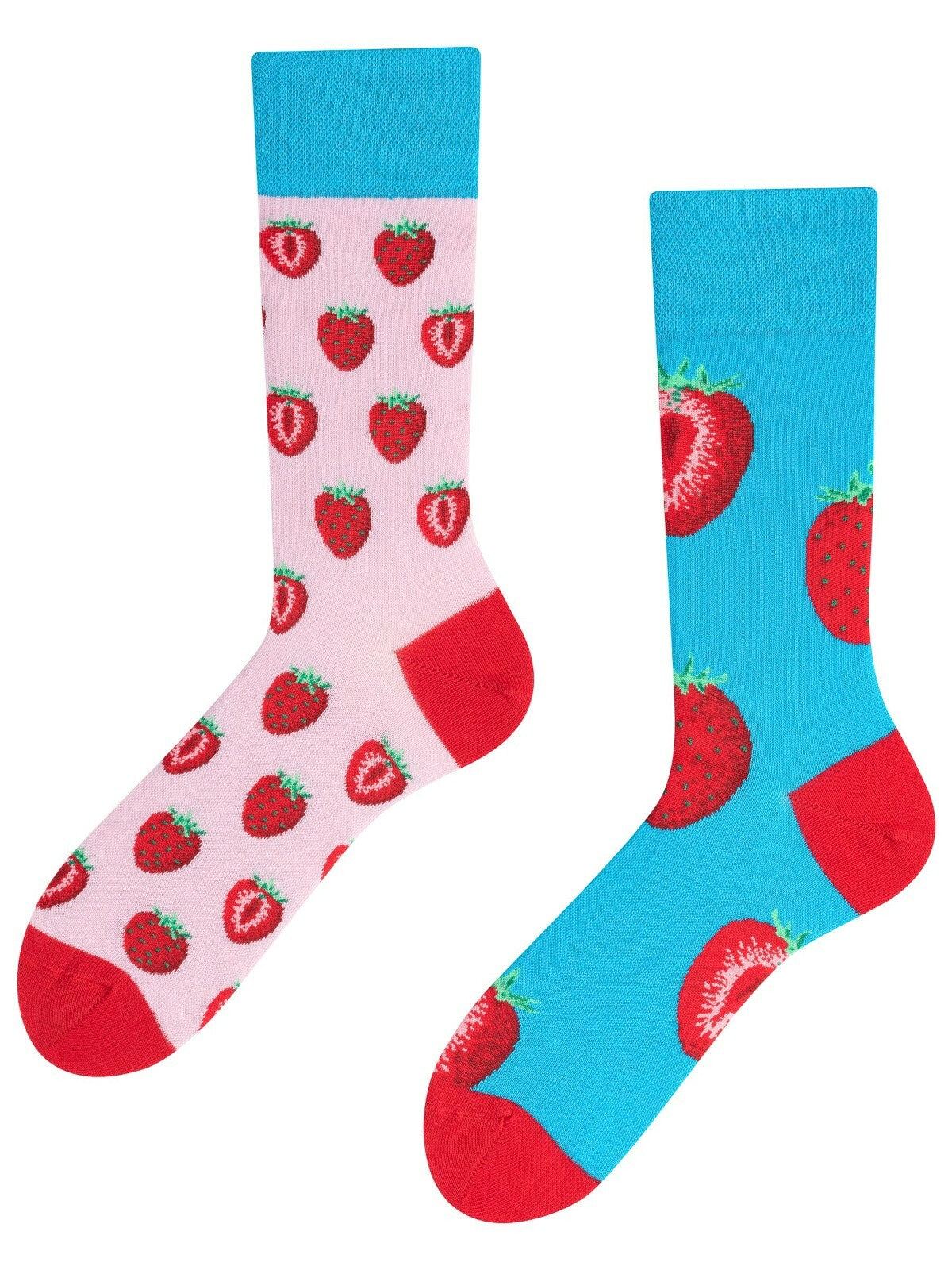 Erdbeeren Socken, Motivsocken oder weitere Themensocken auf Sockeläuft.de