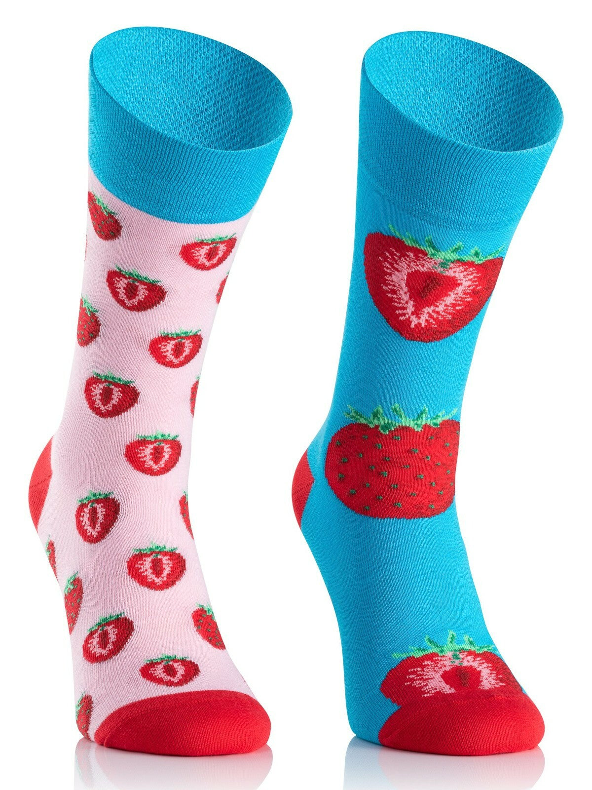 Erdbeeren Socken, Motivsocken oder weitere Themensocken auf Sockeläuft.de