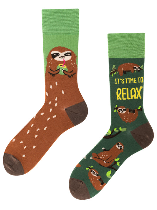 Faultier Socken, Motivsocken oder weitere Themensocken auf Sockeläuft.de