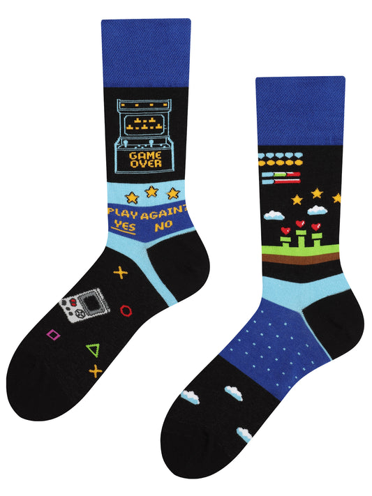 Gaming Socken, Motivsocken oder weitere Themensocken auf Sockeläuft.de