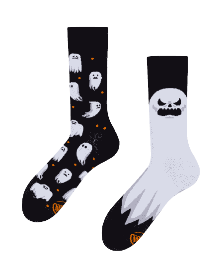 Geister Socken, Halloween Socken und weitere Motivsocken auf Sockeläuft.de