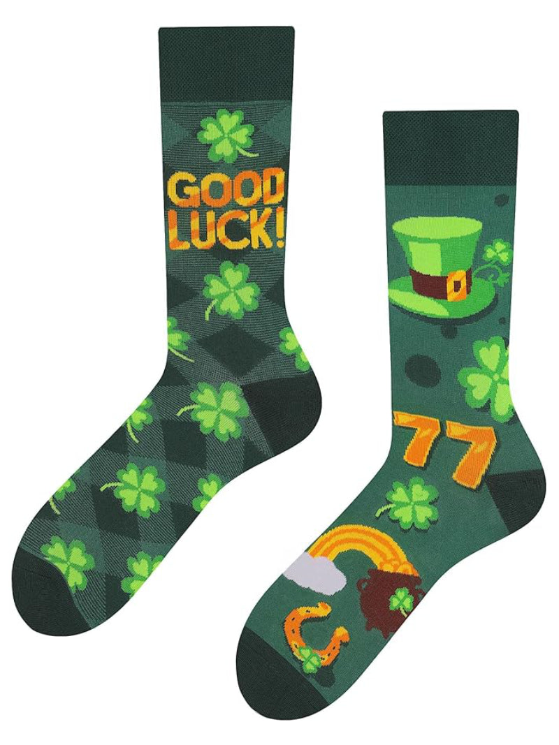 Glücks Socken, Kleeblatt Socken, Motivsocken oder weitere Themensocken auf Sockeläuft.de