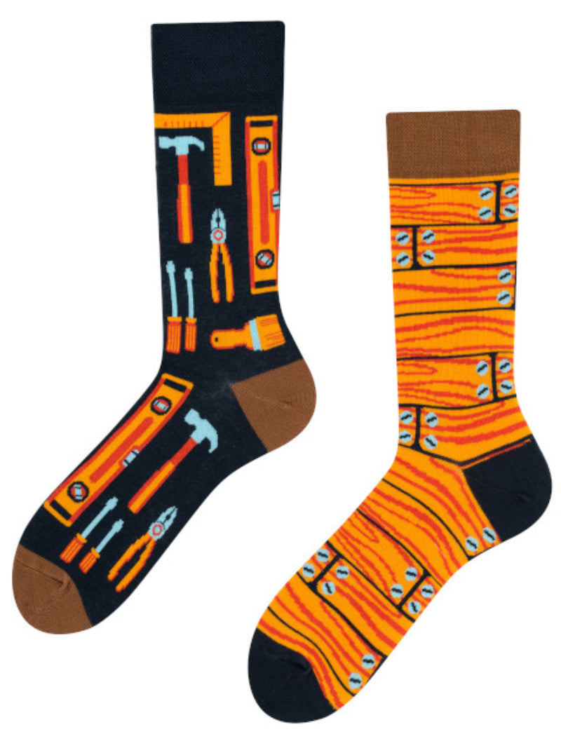 Handwerker Socken, Tischler Socken, Motivsocken oder weitere Themensocken auf Sockeläuft.de