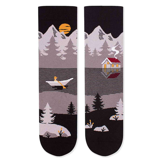 Berg Socken, Motivsocken, Themensocken, Geschenkidee für Naturfreunde