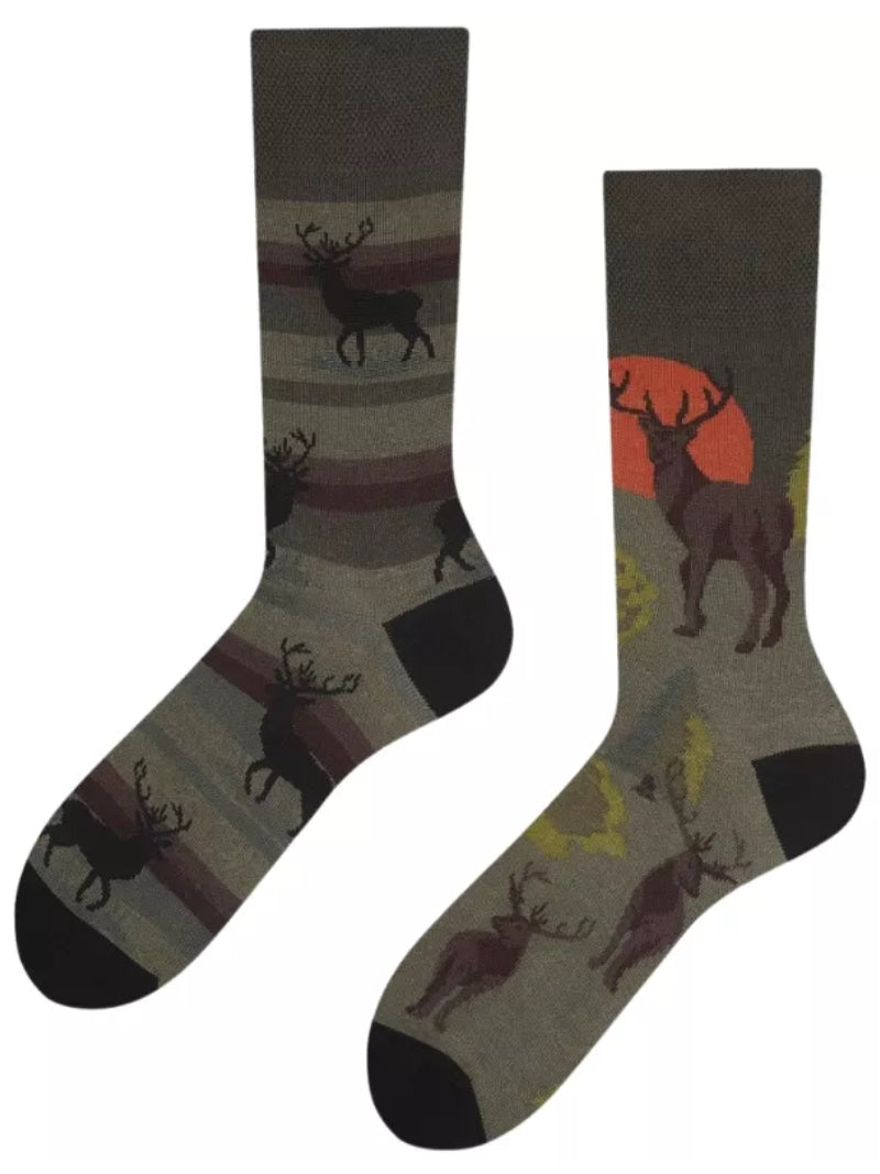 Hirsch Socken, Motivsocken oder weitere Themensocken auf Sockeläuft.de