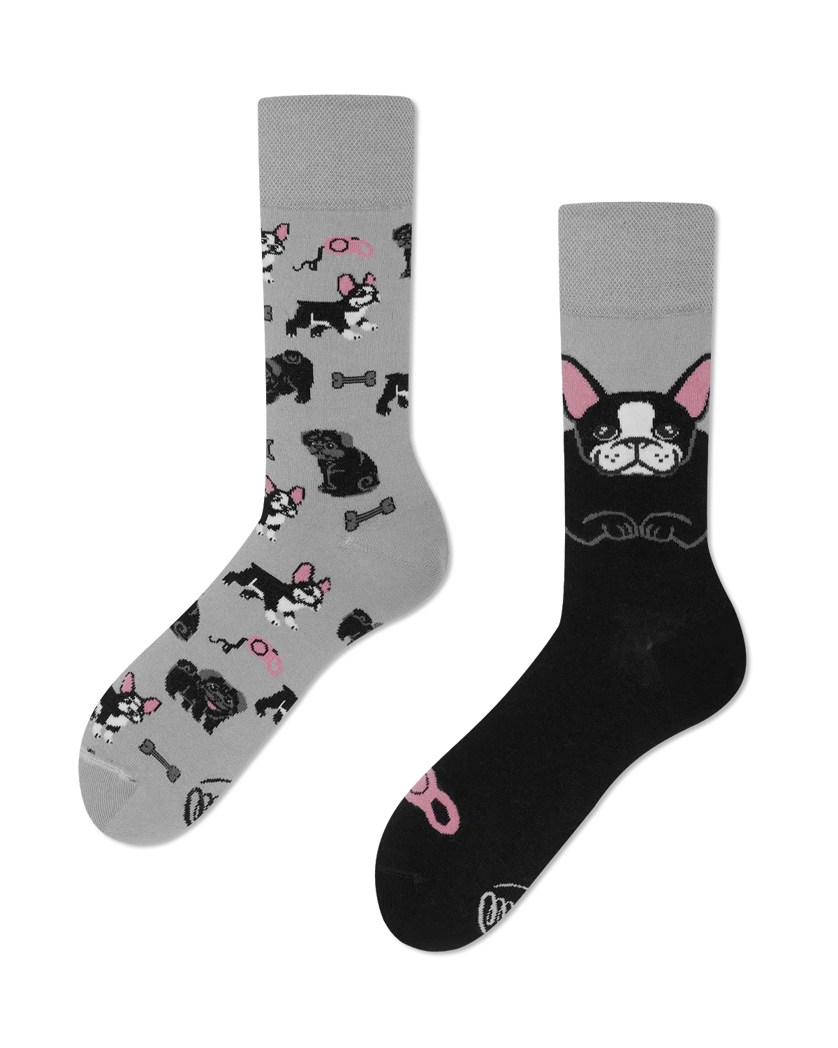 Hunde Socken, Französische Bulldogge, Motivsocken oder weitere Socken mit Tiermotiven auf Sockeläuft.de