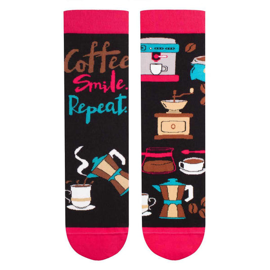 Kaffee Socken, Motivsocken, Themensocken, Geschenkidee für Barista